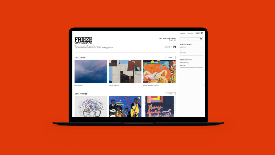 Арт-ярмарка Frieze New York проходит онлайн
